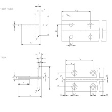 OEM High Quality Guide Rail For Elevator Lift T50/A